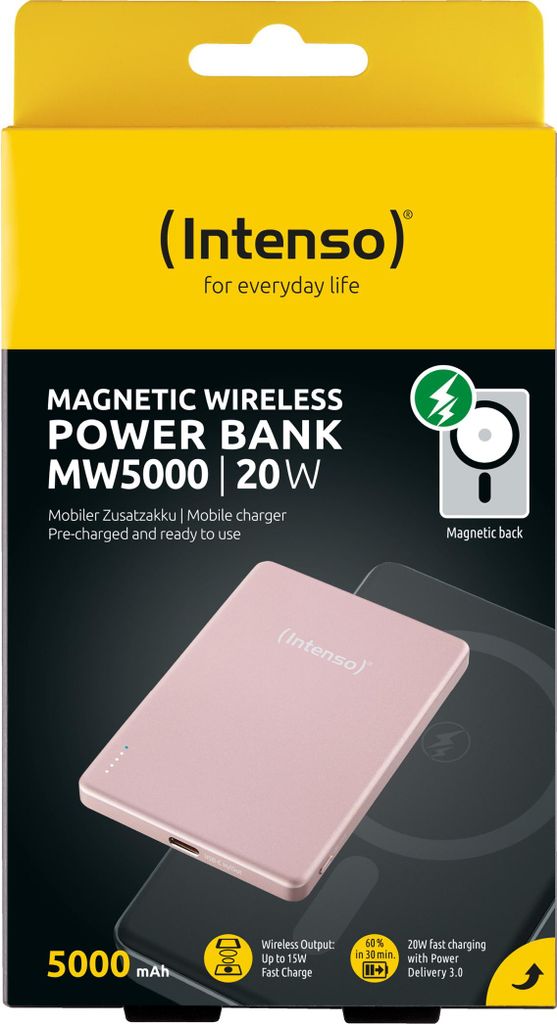 Intenso 7344023 Intenso MW5000 Powerbank 5.000 mAh rosé Productafbeelding 