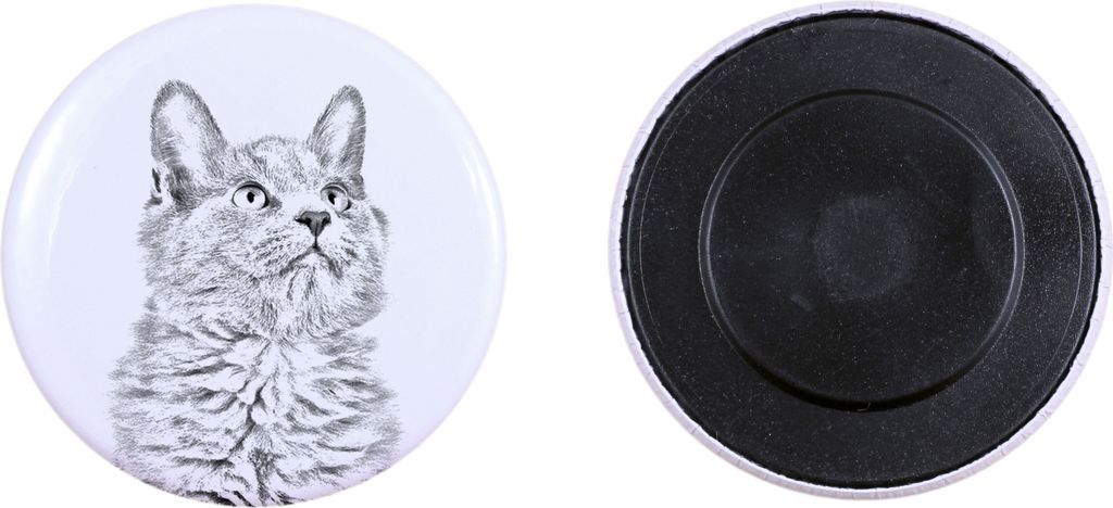 Nebelung Katze - Sammlung von einzigartigen Magneten, eigenes Foto, Marke Art-Dog