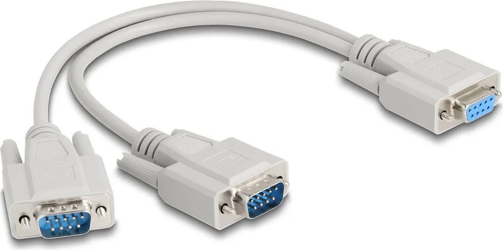 Cavo Splitter Seriale RS-232 Delock 67160 D-Sub9 30cm - Alta Qualità