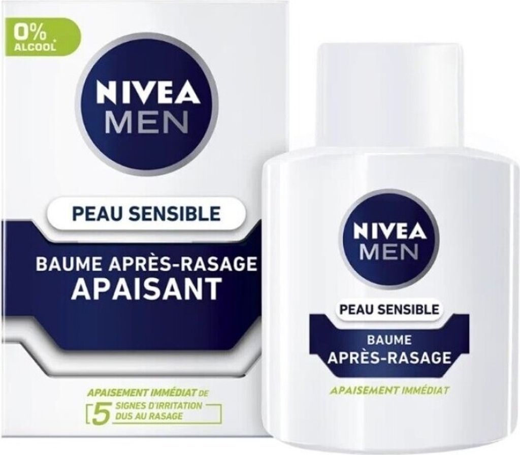Zklidňující balzám po holení Nivea Men Peau Sensible, 100 Obrázek produktu 