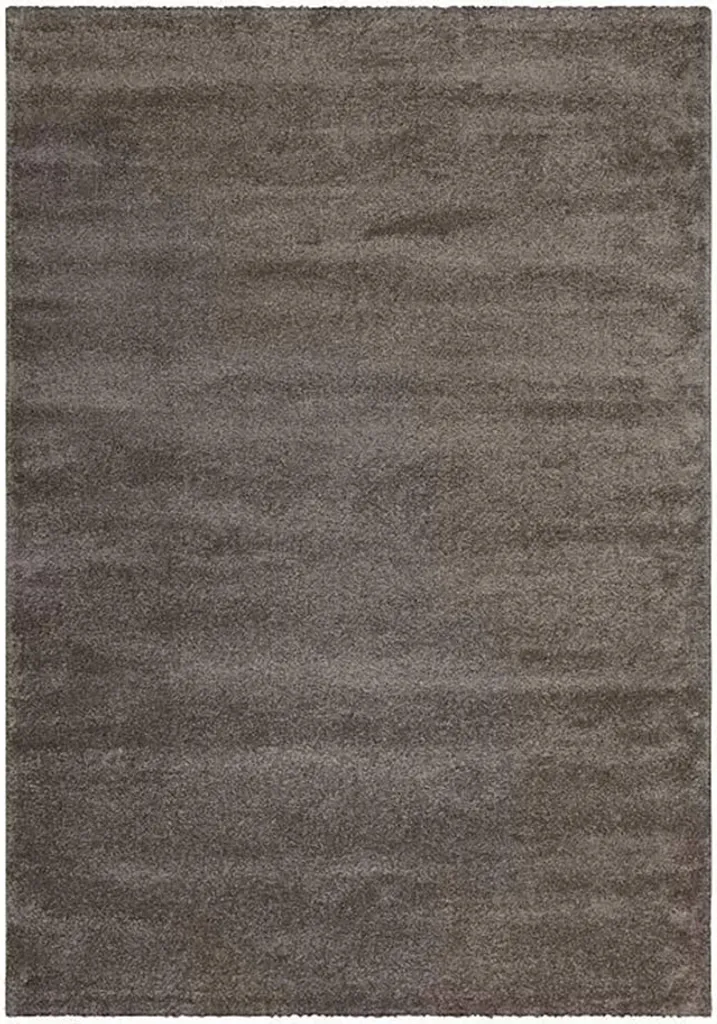 Tapis de couloir brun clair 150x80 cm poils ras idéal passage intense