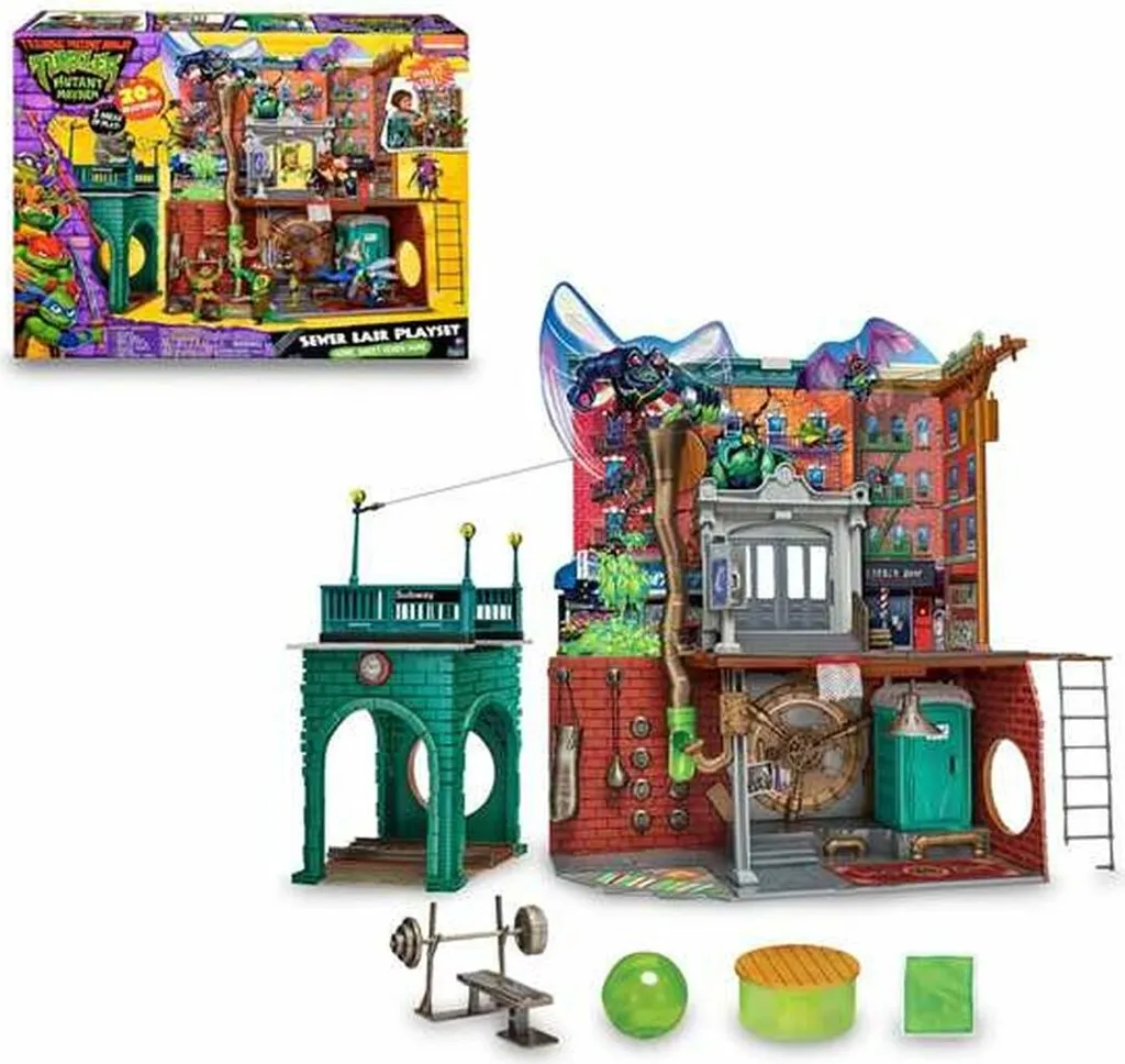 Cache-canalisation Tortues Ninja Multicolore - Figurine Incassable - 4