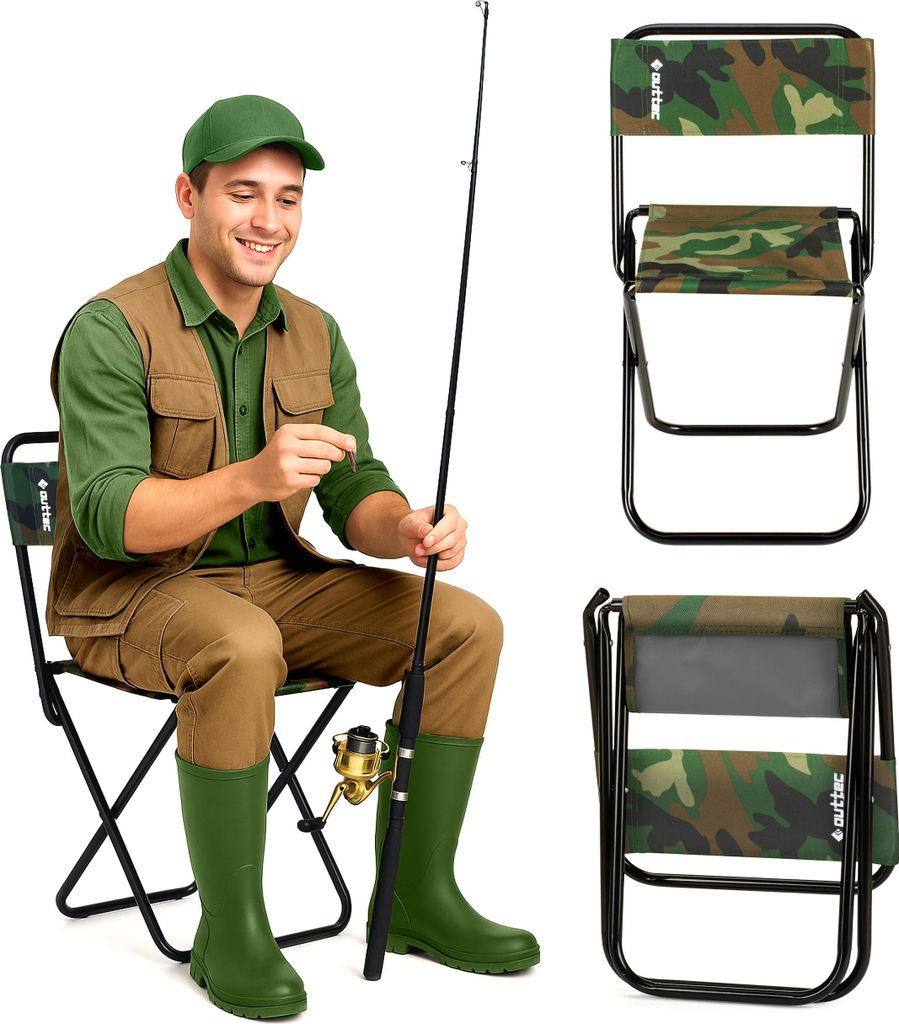 Chaise de pêche Outtec® - jusqu'à 100 kg - Chaise de Image du produit 