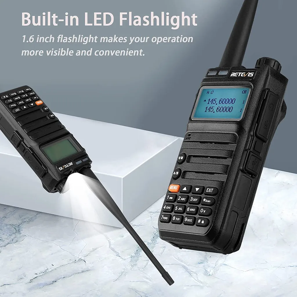 Radio portable 2 voies Retevis RA685 pour débutant sans interférences