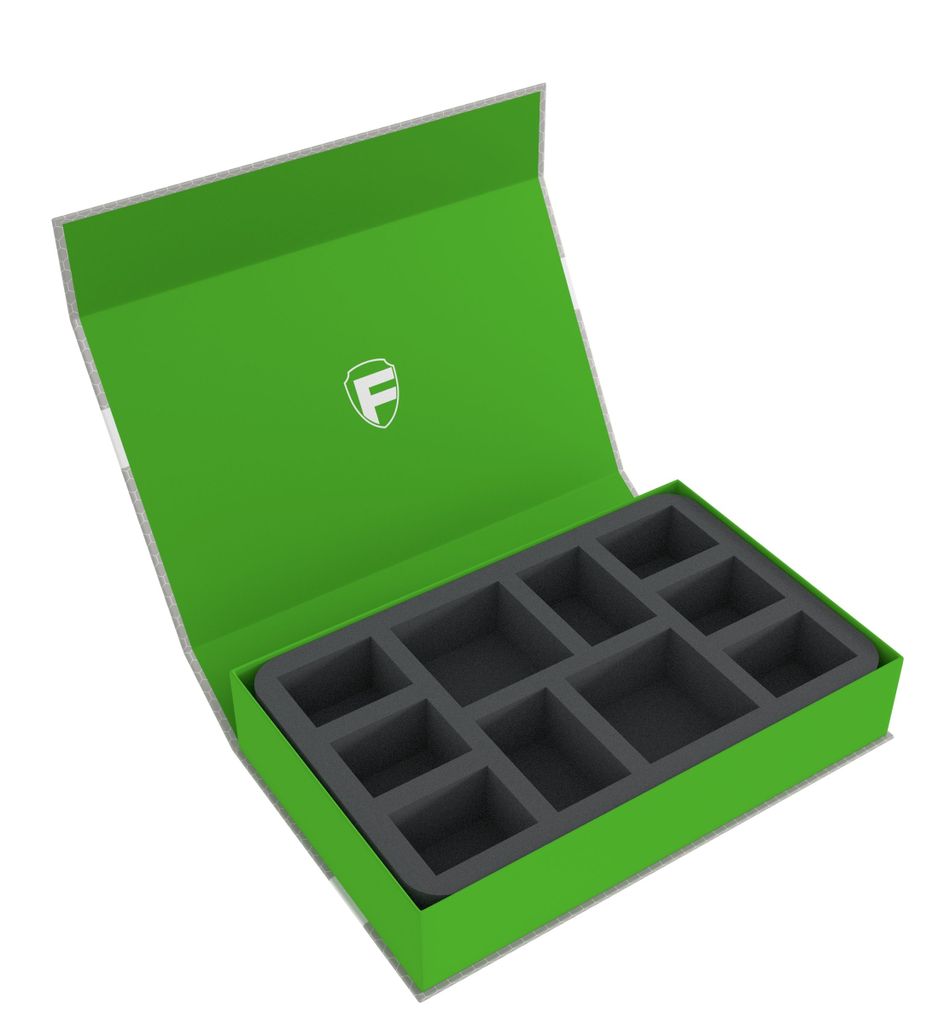 Feldherr Magnetbox grün für Warcry: Khainite Shadowstalkers