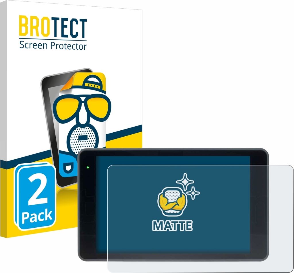 2x BROTECT Schutzfolie für YoloLiv YoloBox Pro Displayschutz Displayschutzfolie Folie Matt Entspiegelungsfolie