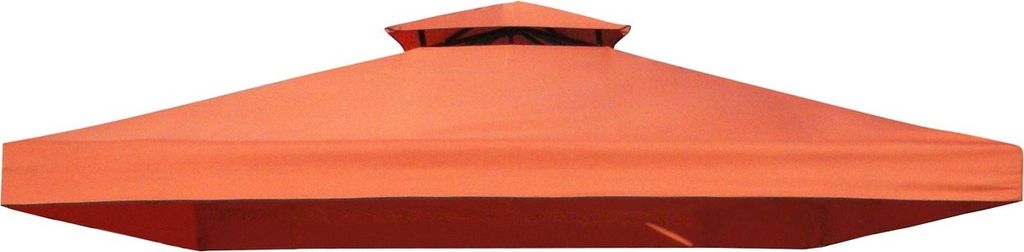 Greemotion 300x300 cm Pavillon-Dach Dachbezug Livomo 469912 orange-rot