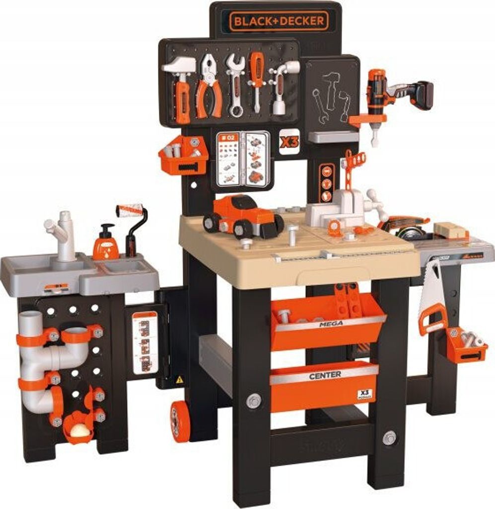 Werkzeugkasten für Kinder Smoby Black + Decker Produktbild 