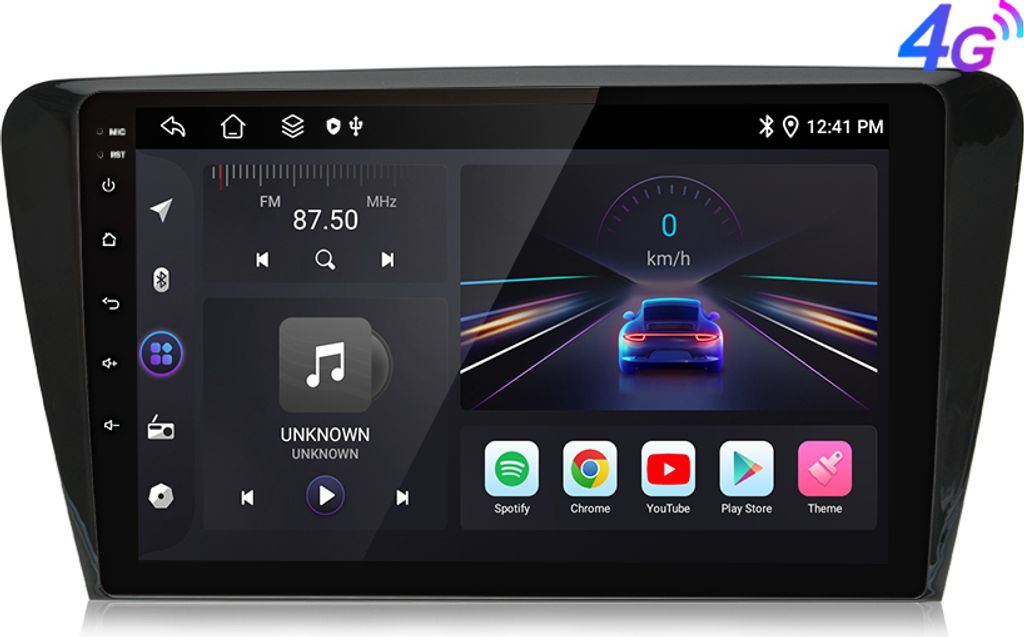 6+128 GB 10'' Andriod 15 Autorádio Carplay Andriod Auto pre Obrázok produktu 