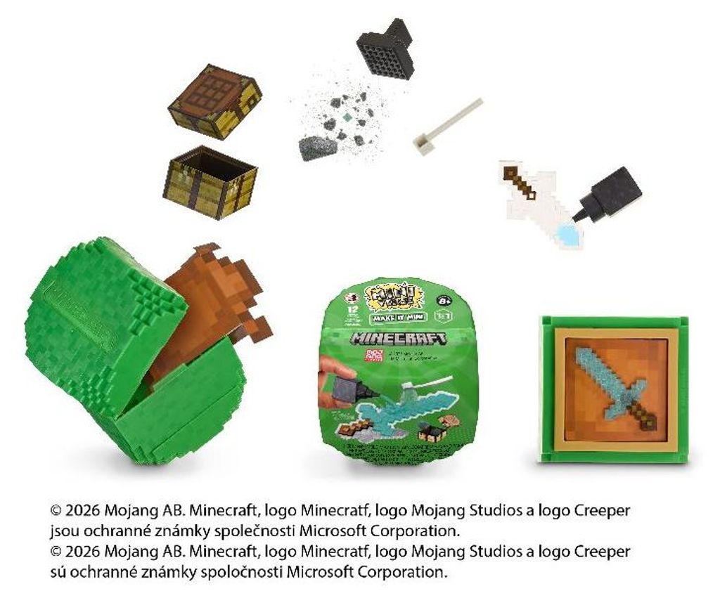 Miniverse MGA's - Make It Mini Minecraft, 8 Jahr(e), Produktbild 