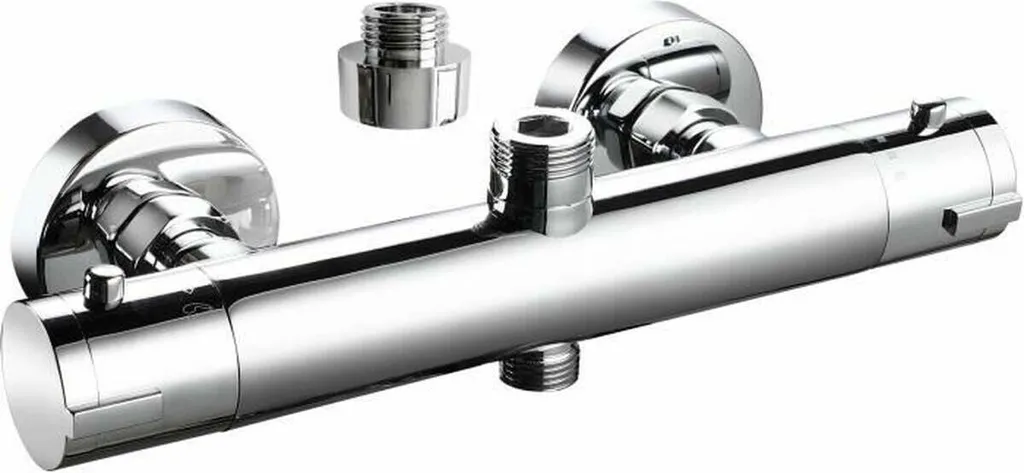Température stable : Thermostat de douche Rousseau Grey anti-brûlure