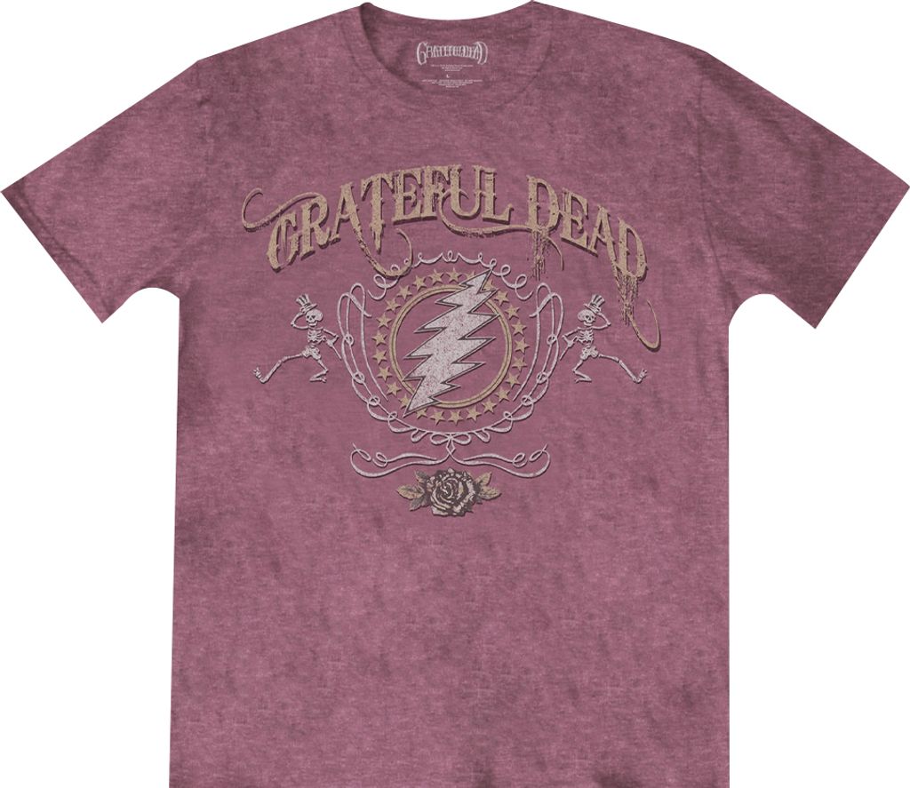 Grateful Dead - T-shirt homme/femme unie RO931 (XL) Image du produit 