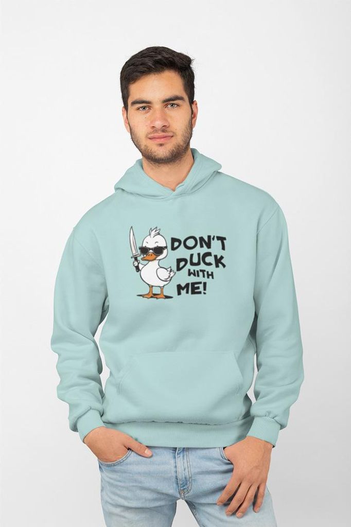 D&B Uni Hoodie EB00019 Duck MintGrün-Größe M