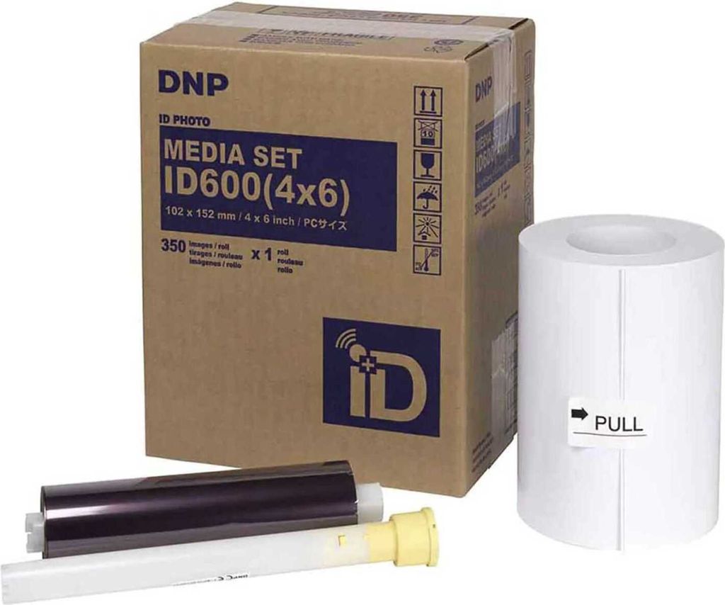 DNP ID 600 Media Kit 10x15 cm 350 Blatt Produktbild 
