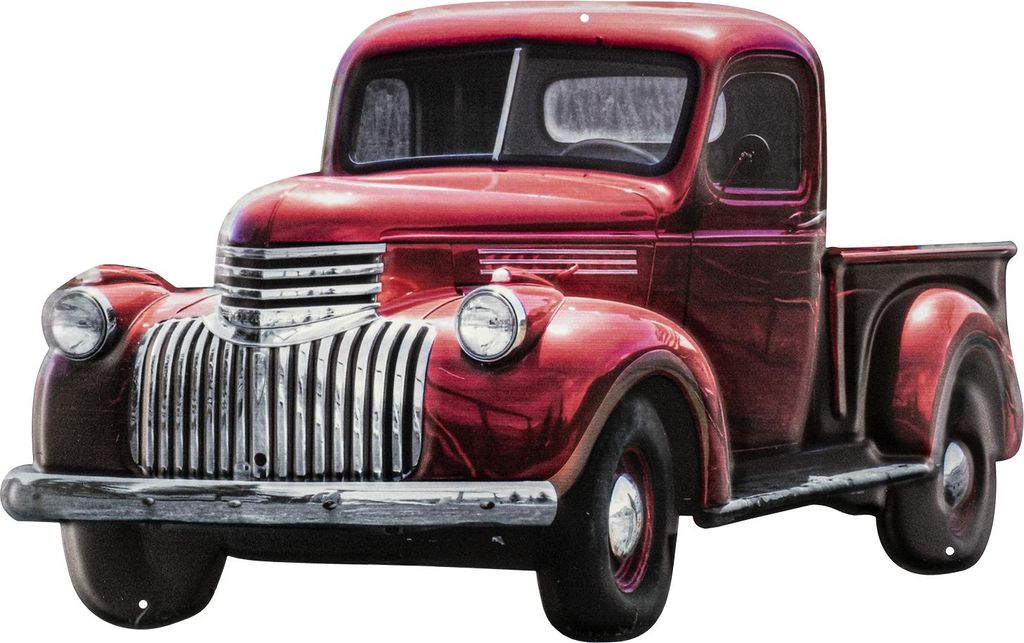 Moritz Blechschild 57 x 36 cm Farm Bauernhof Oldtimer Truck Produktbild 