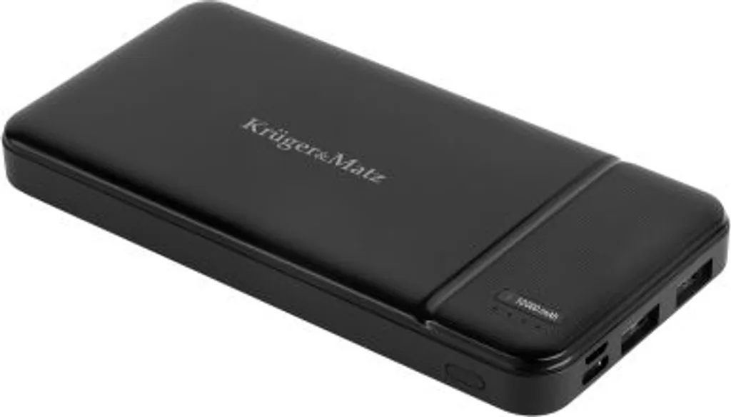 Powerbank KM0903 Kruger&Matz 10000 mAh - Haute Capacité et Design Fin