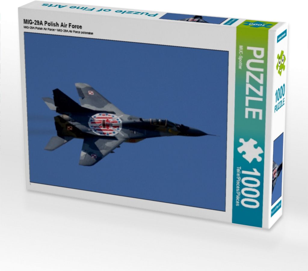 Calvendo MIG-29A Polish Air Force 1000 Teile Puzzle quer 640x480mm, CALVENDO; 7344183