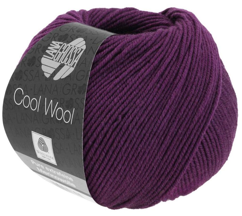 Lana Grossa COOL WOOL 50 g pflegeleichtes Strickgarn aus Produktbild 