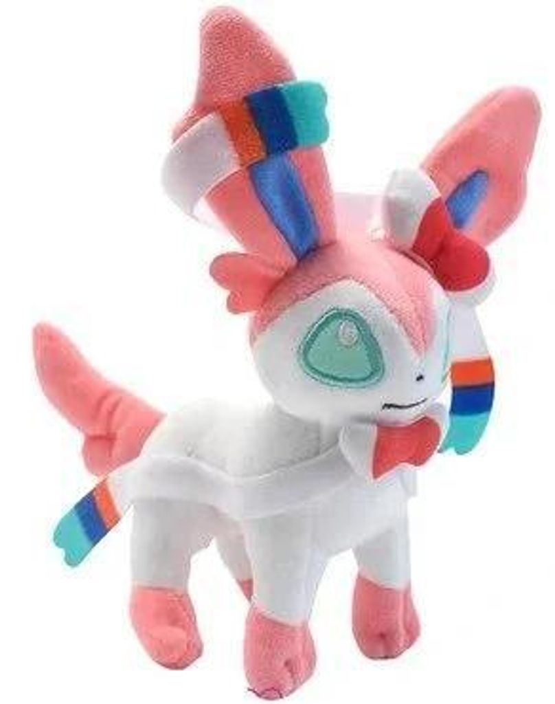 Pokémon GO Sylveon Plüschtier – Kuscheltier, Figur & Spielzeug Eevee