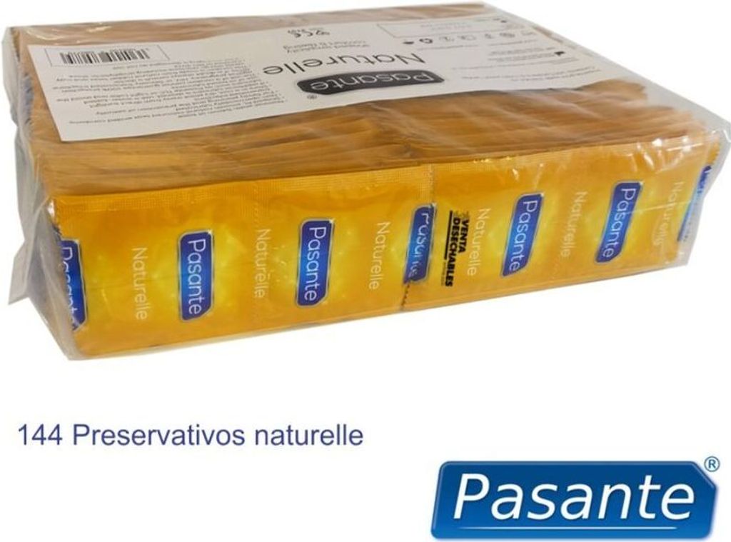 Pasante - Préservatifs Naturelle Sac 144 Unités Image du produit 