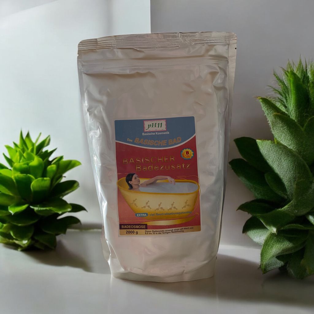 Das Basische Bad ph11 Basische Kosmetik Badeosmose 2000g Produktbild 