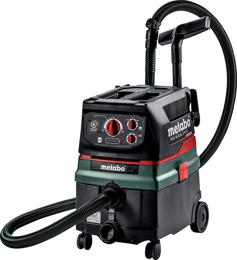 Metabo Akku Nass- Trockensauger ASR 36-18 BL 25 M SC (ohne Akku, mit Zubehör)