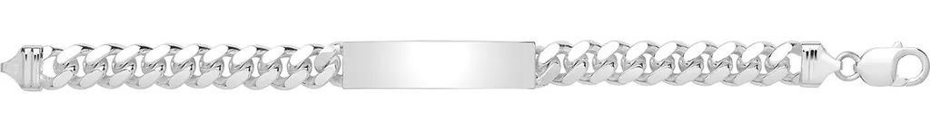 Gourmette Femme Argent 925 Cadeau Idéal 22cm 43g Bijou Identité Argent