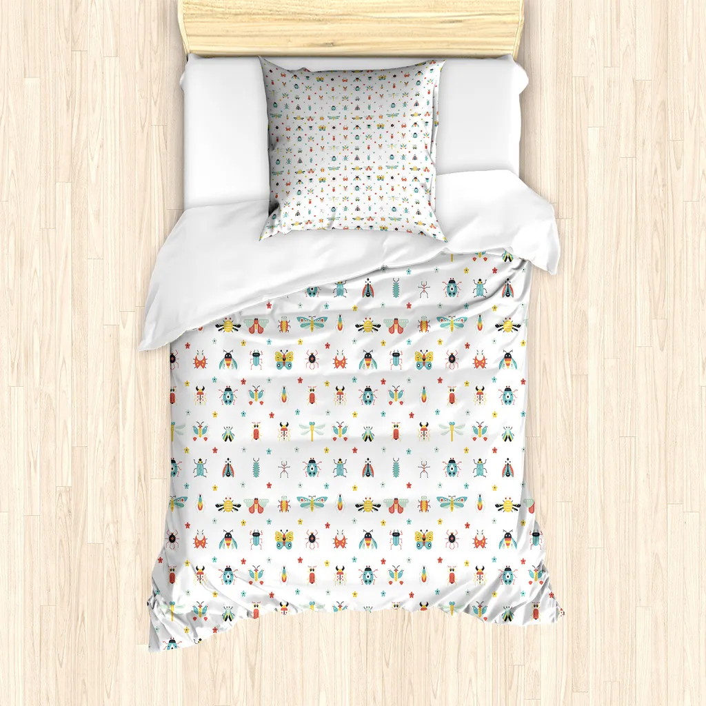 Set Letto Singolo Anallergico ABAKUHAUS Antiacaro 135x200 cm
