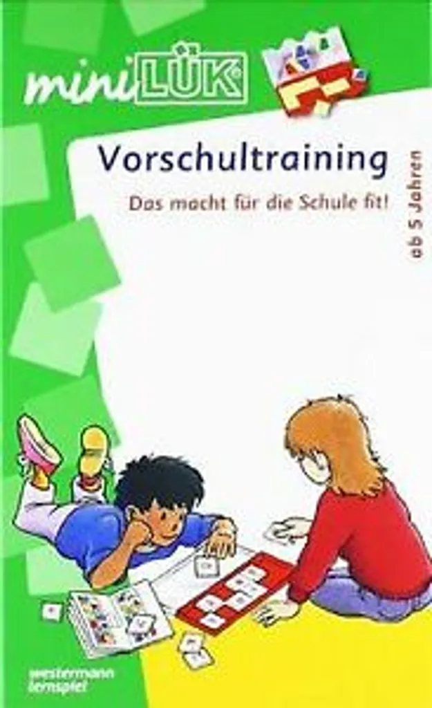 LÜK mini-Set Vorschultraining avec système d'autocorrection intégré
