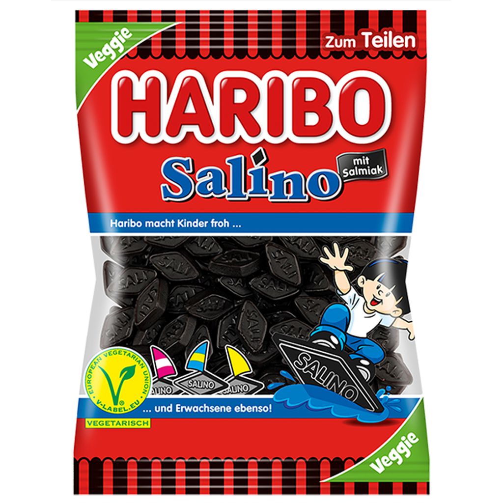 Haribo Salino salato e piccante, pastiglie alla liquirizia Immagine del prodotto 