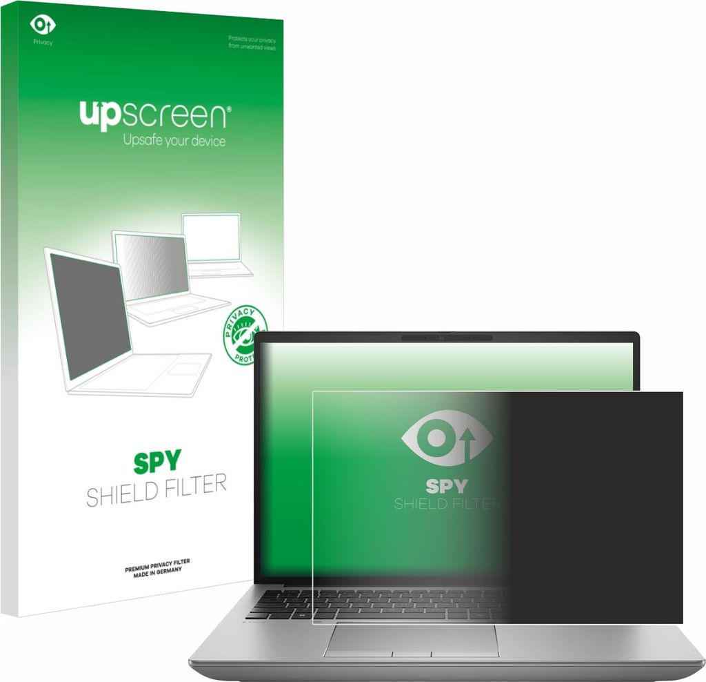 upscreen Blickschutzfilter für HP ZBook Fury 16 G11 Non-Touch Anti-Spy Privacy Filter Sichtschutz Blaulicht-Schutz