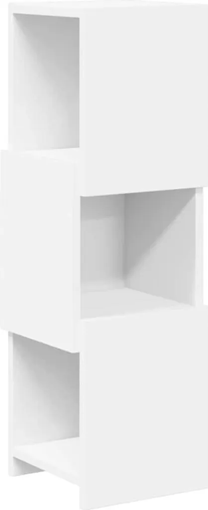 Mobile Angolare 25x25x80 cm Legno - Organizer Stretto per Interni