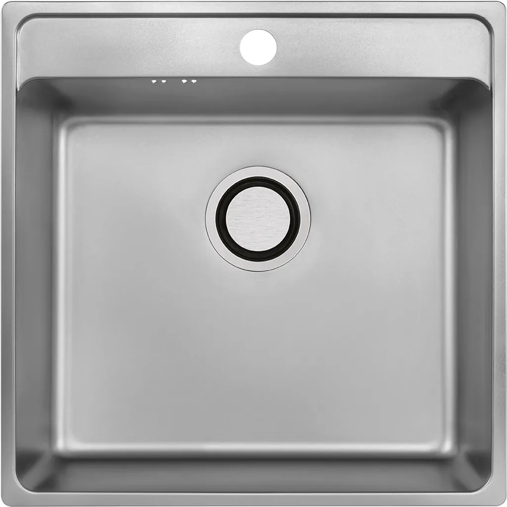 Lavello Cucina Inox 49x48 VBChome: Salvaspazio con Vasca Profonda
