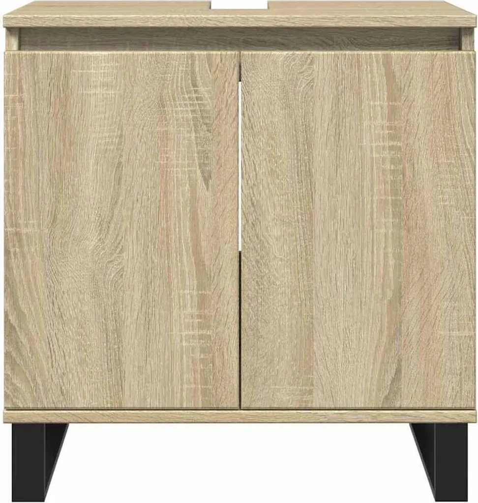 Armoire de salle de bains gain de place 58x33x60 cm idéale pour petit espace - 3