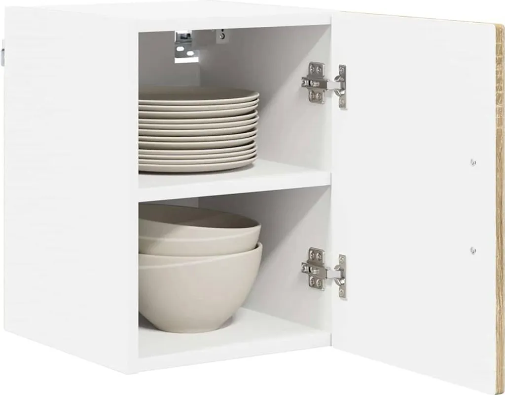 Mobiletto Cucina SYFAX 30cm Rovere Sonoma | Arredo Modulare Moderno - 2