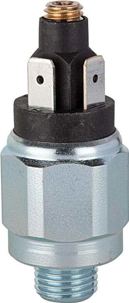Riegler Druckschalter, Standard, Stahl verz., G 1/4, 0,5 - 2 bar, Öffner