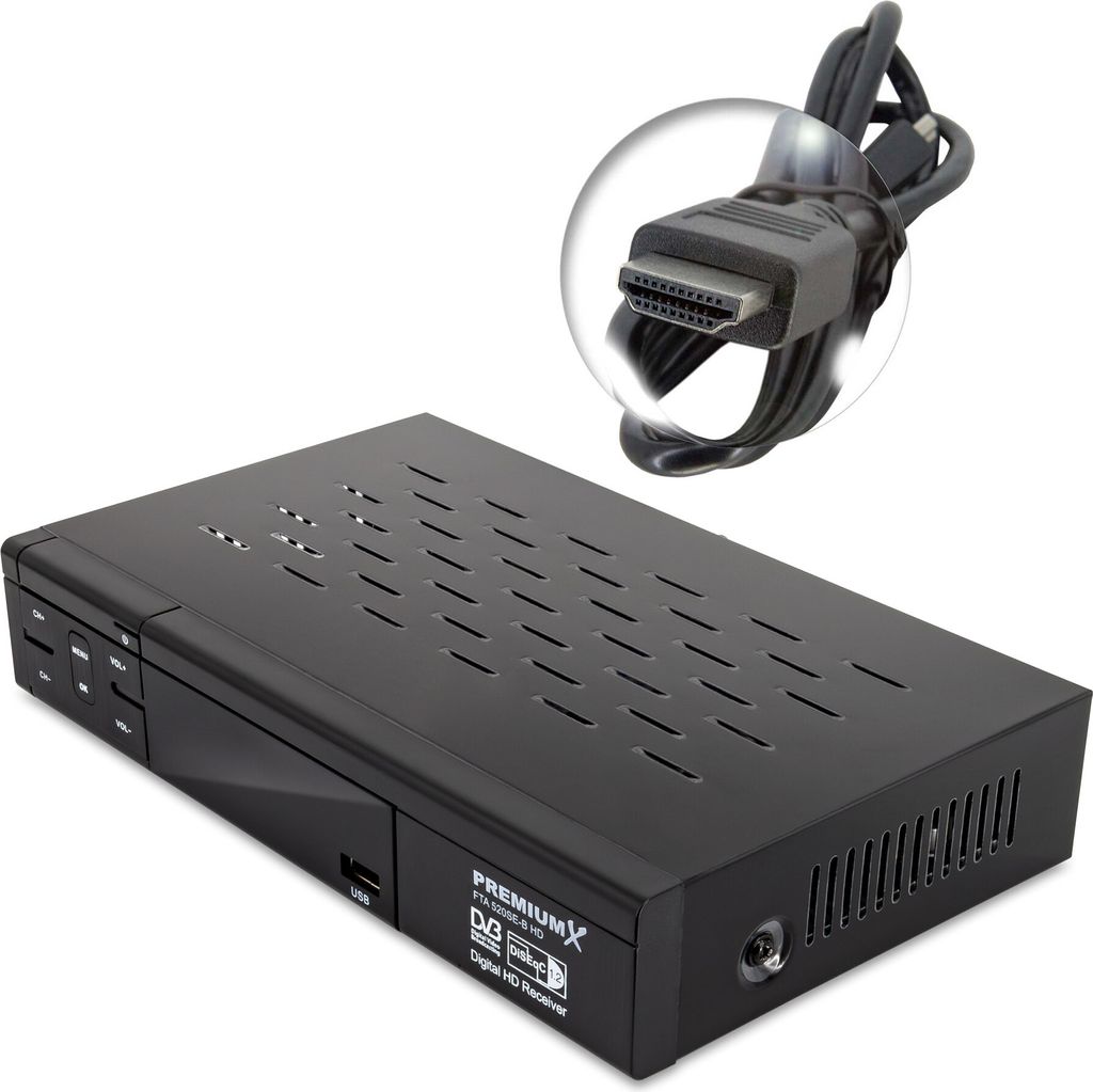 Premiumx Hd 520 Fta Bedienungsanleitung Pdf PremiumX Satelliten-Receiver HD 520SE-B FTA | Kaufland.de