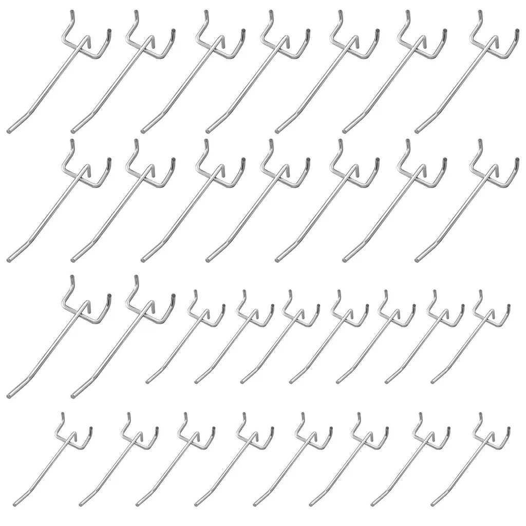 Crochets pour panneau perforé d'atelier pour ranger les outils