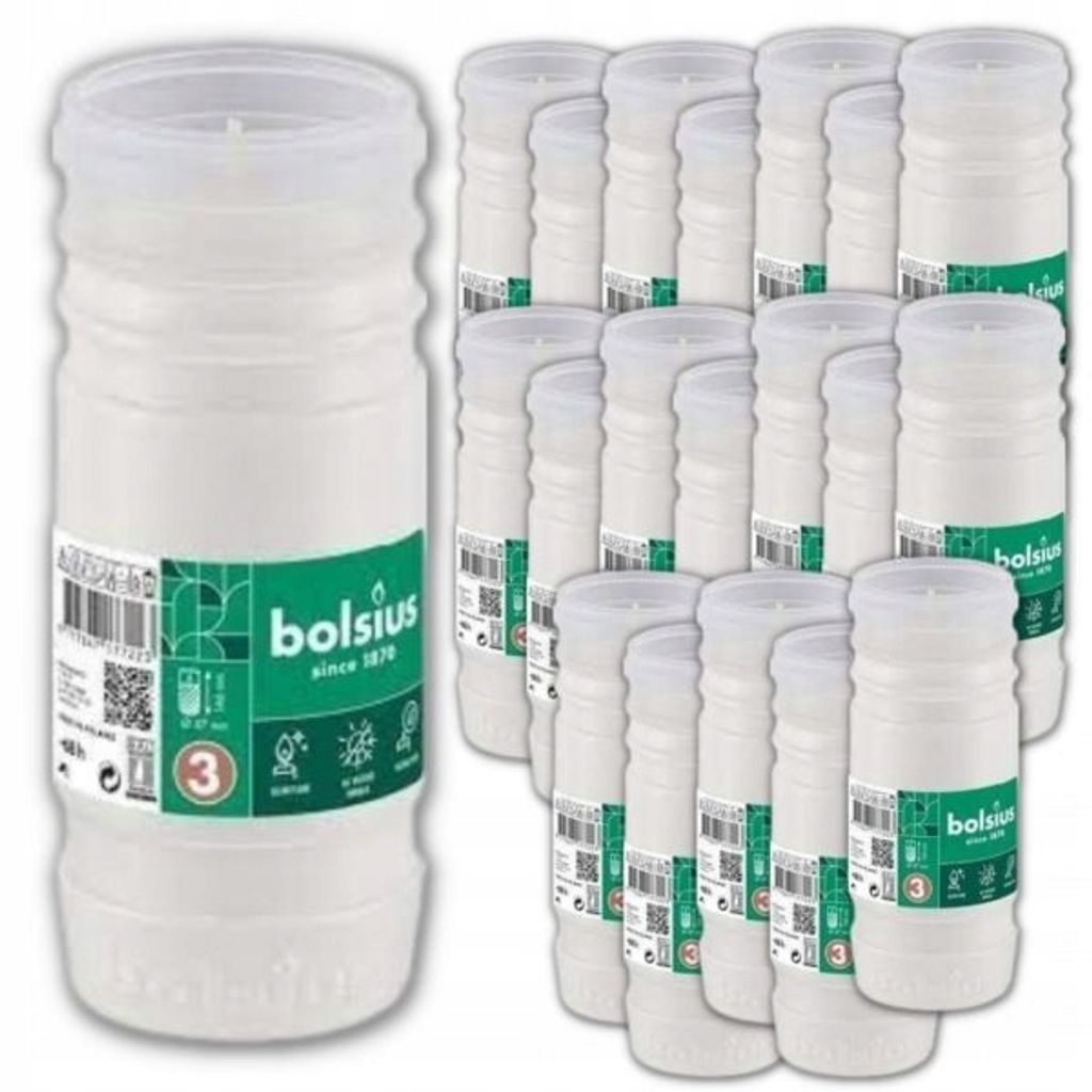 Wklad Parafinowy Rp3 68H (20) ** Bolsius Zdjęcie produktu 