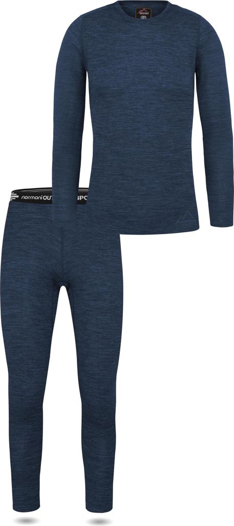 normani Damen Merino Unterwäsche-Set