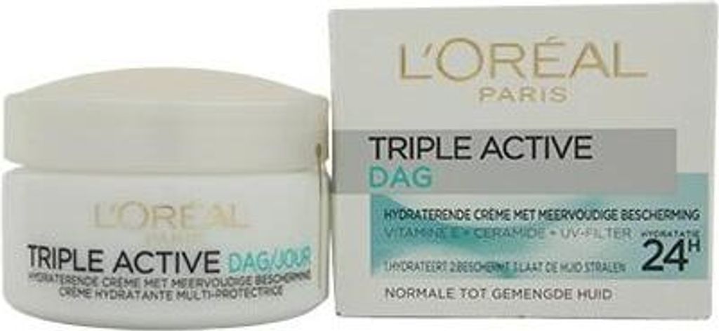 L’Oréal Paris Triple Active Tagescreme für normale bis Mischhaut 50 ml