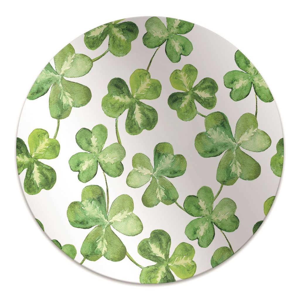 Rundmatte - Stuhlunterlage Bürostuhlunterlage - Rund Ø 100 cm - Bodenmatte - Fußmatte - Kleeblatt