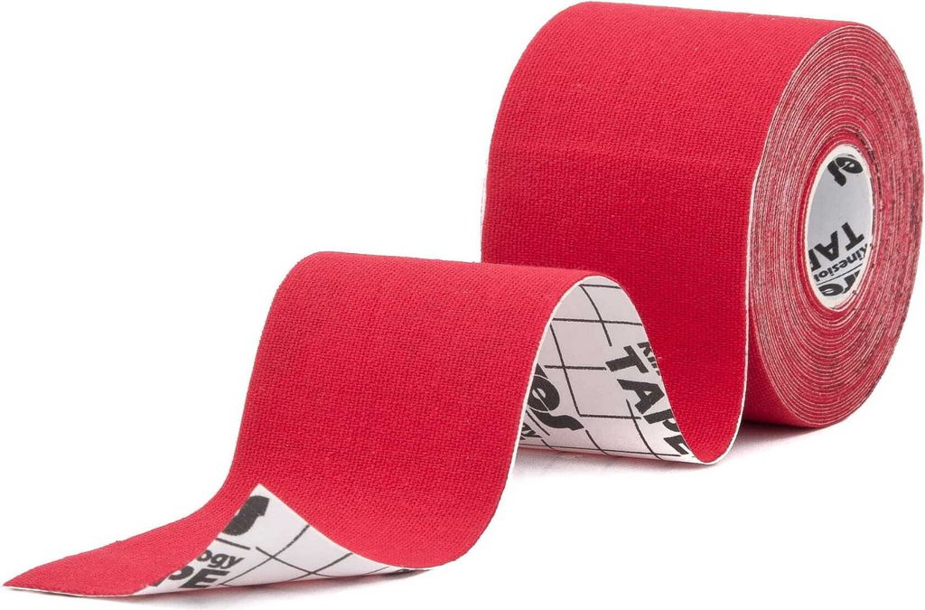 Ares Kinesiology Tape 5Cm X 5M Rot