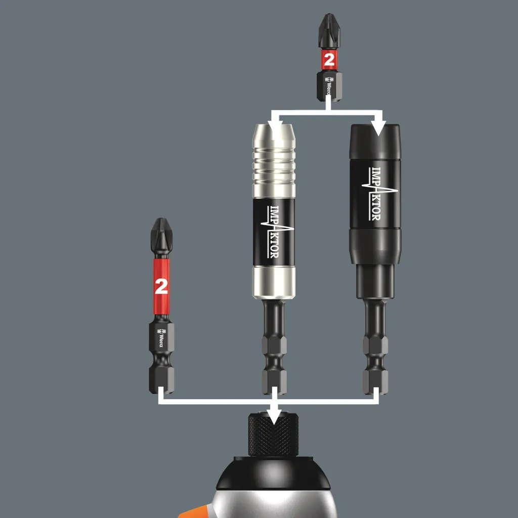 Offerta Wera 851/4 IMP DC PH DIY - Set 5 Bit Impaktor Phillips - 26