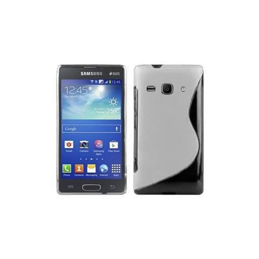 Cadorabo cover protettiva per Samsung Galaxy ACE 3 cover in bianco custodia per telefono cellulare TPU custodia in silicone
