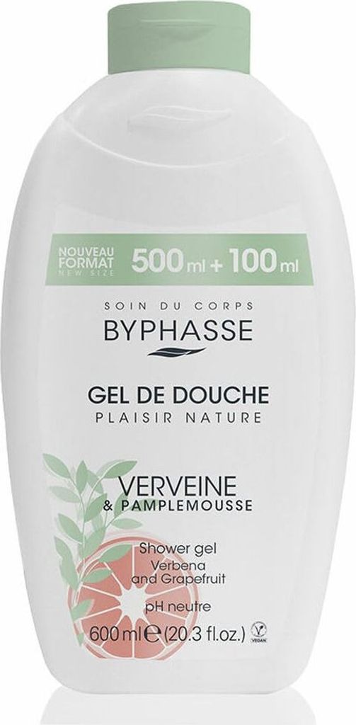 VERVEINE & PAPLEMOUSSE Gel douche 600 ml Image du produit 