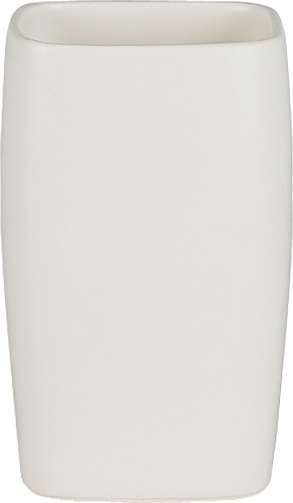 Spirella Zahnputzbecher Zahnbürstenhalter Retro 11 x 7 x 77 cm Weiß