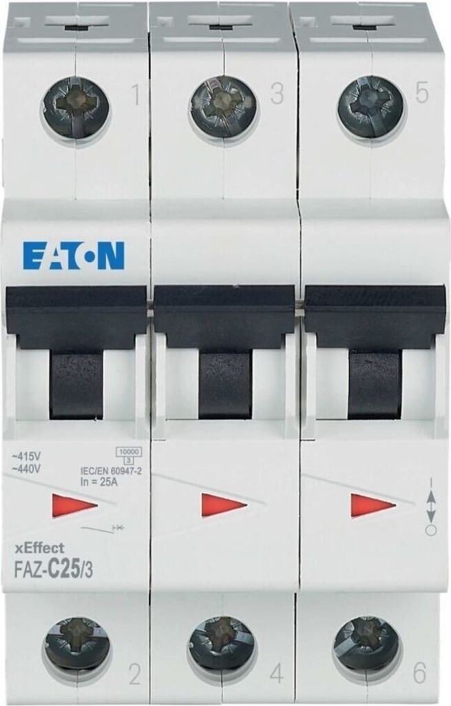 Eaton FAZ-C25/3 Stromunterbrecher Produktbild 