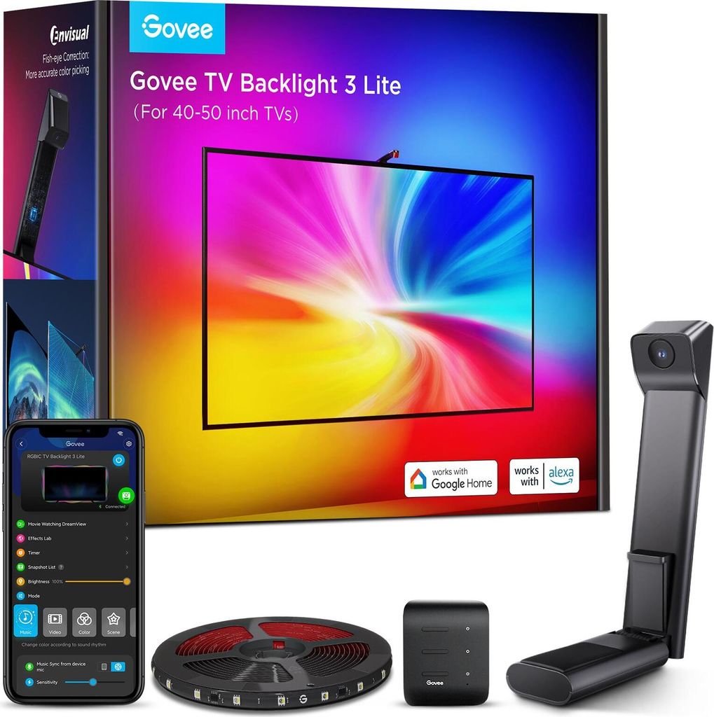 Govee TV Backlight 3 Lite LED-valonauha, 40 - 50" televisiolle
