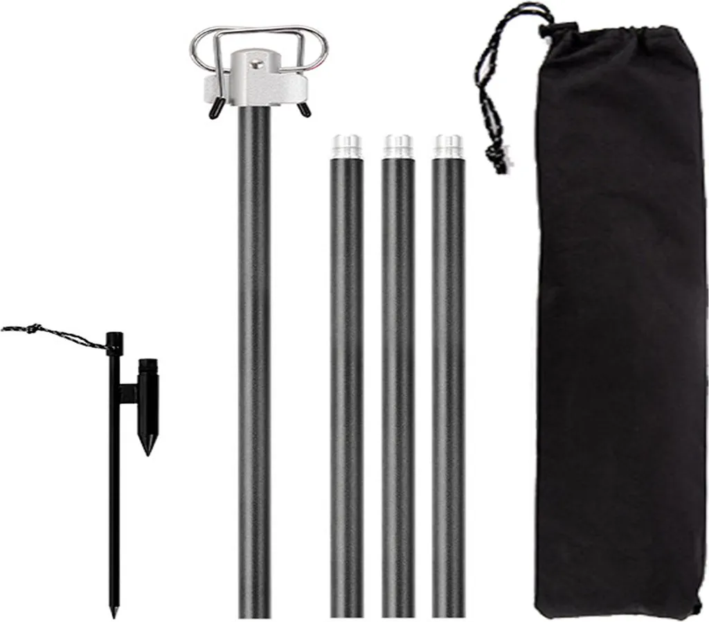 Suspension lumière camping légère en alu avec fixation de table réglable - 3